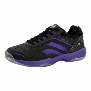 YONEX MENS BADMINTON SHOES # AKAYU SUPER 4 BLACK/BRIGHT RED