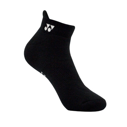 YONEX LADIES SOCKS  # SSMP 0555SW-SR BLACK/FLASH RED 1IN1
