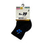 YONEX LADIES SOCKS  # SSMP 1055SW-SR BLACK/SEA BLUE 1IN1