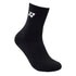 YONEX MEN'S SOCKS # SSMP 1855SM-SR BLACK/GREY 1IN1