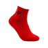 YONEX LADIES SOCKS # SSMP 1255SW-SR BLACK/FLASH RED 1IN1