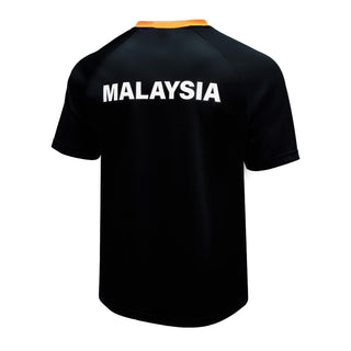 YONEX MEN V-NECK TSHIRT # VNM-S092-2254-OCM22-S JET BLACK 2X