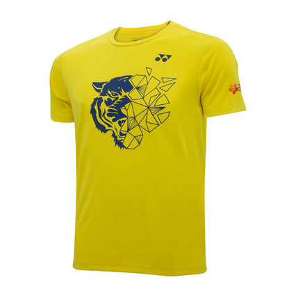 YONEX MEN'S RN T-SHIRT # RM-S092-2386-MYMAS22-S BUTTERCUP 2X