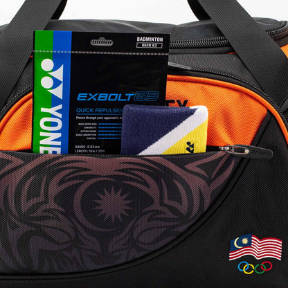 YONEX OCM ATHLETE DUFFEL BAG # DB-G021-D01AO-OCM22-S BLACK 2