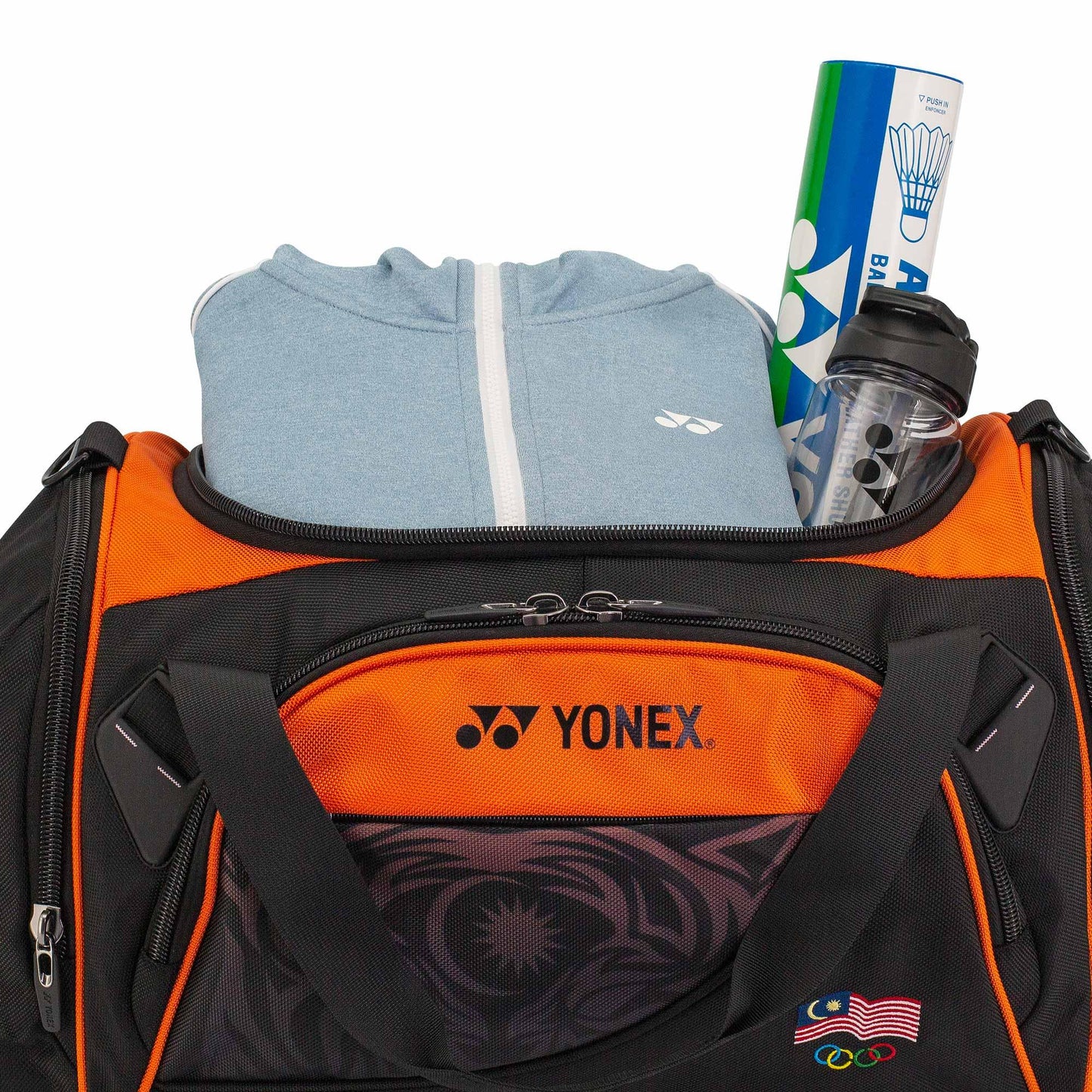 YONEX OCM ATHLETE DUFFEL BAG # DB-G021-D01AO-OCM22-S BLACK 2