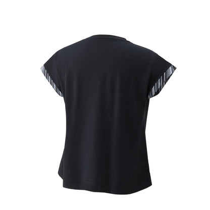 YONEX WOMEN'S CREW NECK SHIRT #20654EX BLACK 2XL