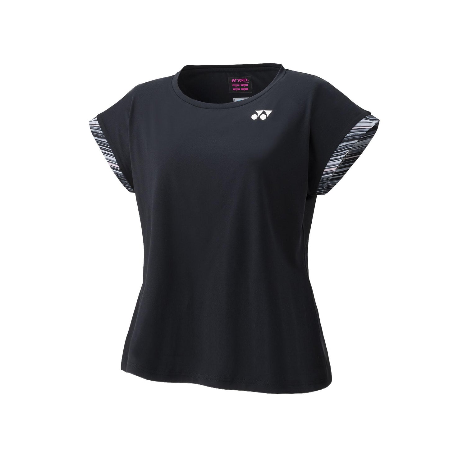 YONEX WOMEN'S CREW NECK SHIRT #20654EX BLACK 2XL