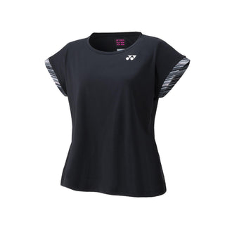 YONEX WOMEN'S CREW NECK SHIRT #20654EX BLACK 2XL