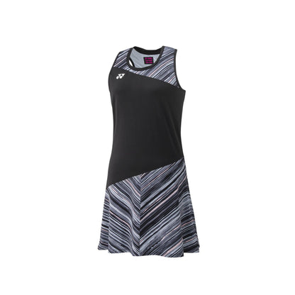YONEX DRESS(WITH INNER SHORTS) #20657EX BLACK 2XL