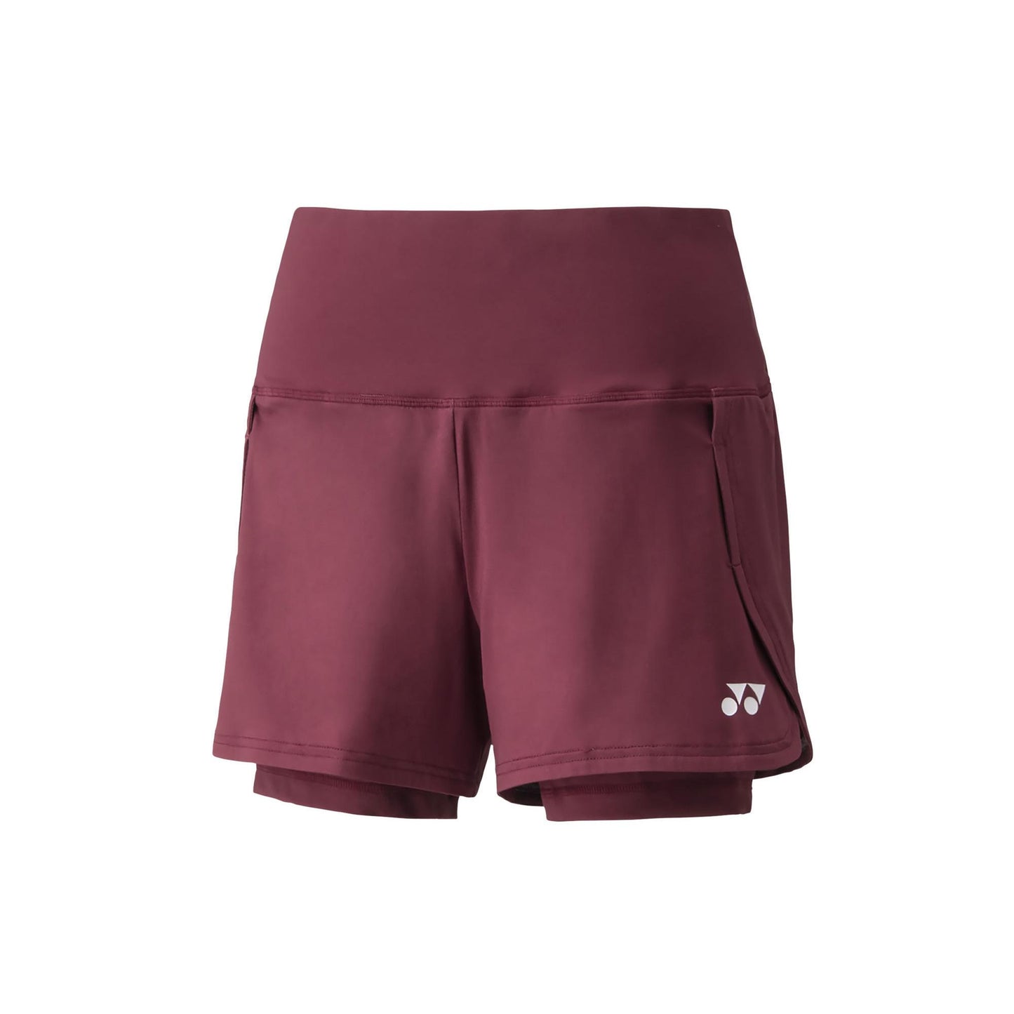 YONEX WOMEN'S SHORTS #25060EX WINE RED 2XL