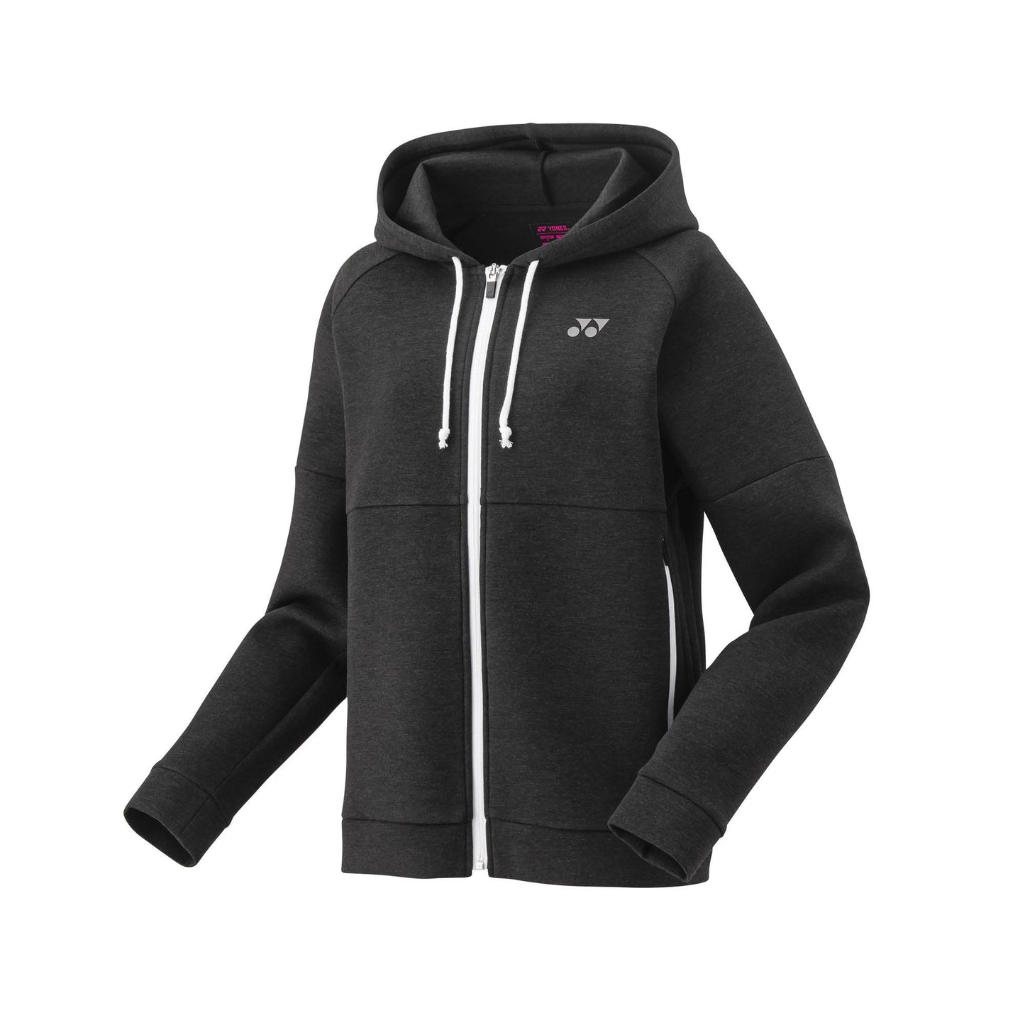 YONEX MEN'S SWEAT FULL ZIP HOODIE #58103EX BLACK 2XL