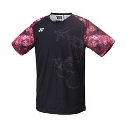 YONEX MEN'S CREW NECK SHIRT #10444EX BLACK 2XL