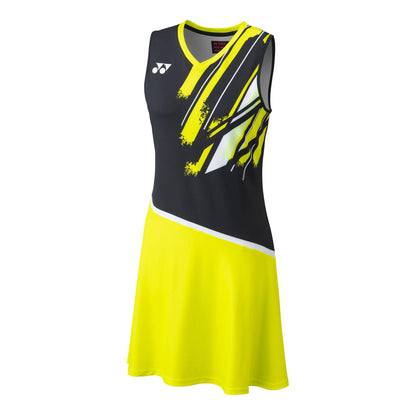YONEX DRESS(WITH INNER SHORTS) #20642EX BLACK 2XL