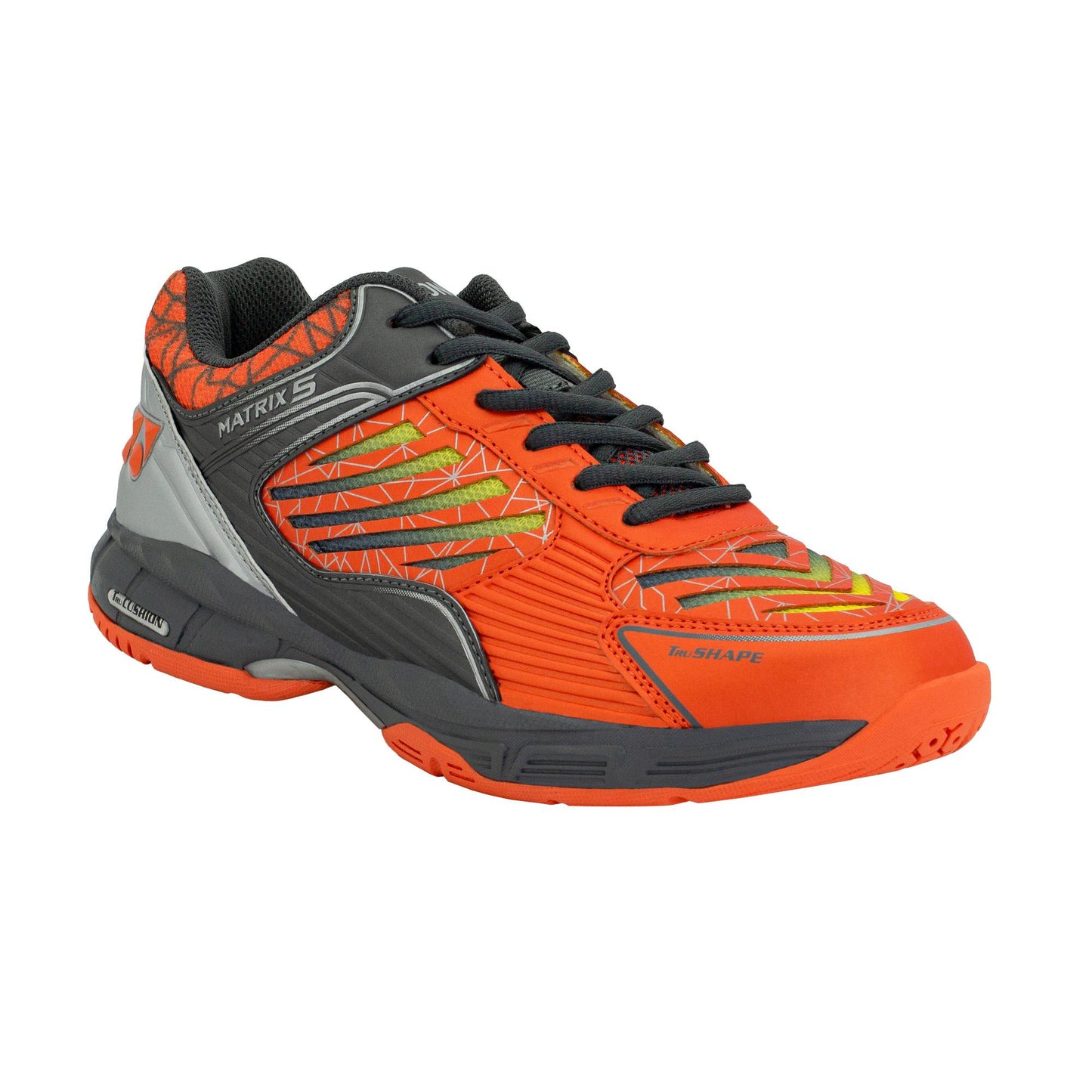 YONEX MENS BADMINTON SHOES # MATRIX-5 BLACK / SAPPHIRE BLUE/