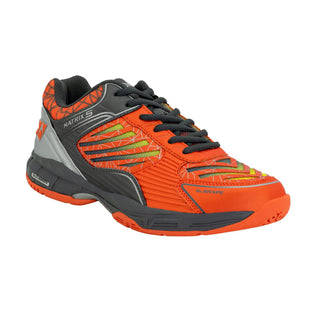 YONEX MENS BADMINTON SHOES # MATRIX-5 BLACK / SAPPHIRE BLUE/