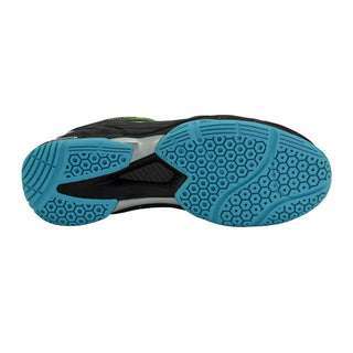 YONEX MENS BADMINTON SHOES # MATRIX-5 BLACK / SAPPHIRE BLUE/