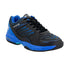 YONEX MENS BADMINTON SHOES # MATRIX-5 BLACK / SAPPHIRE BLUE/