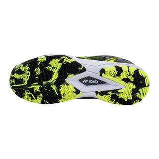 YONEX MENS BADMINTON SHOES # AKAYU SUPER 5 BLACK/ NEON LIME