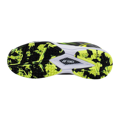 YONEX MENS BADMINTON SHOES # AKAYU SUPER 5 BLACK/ NEON LIME