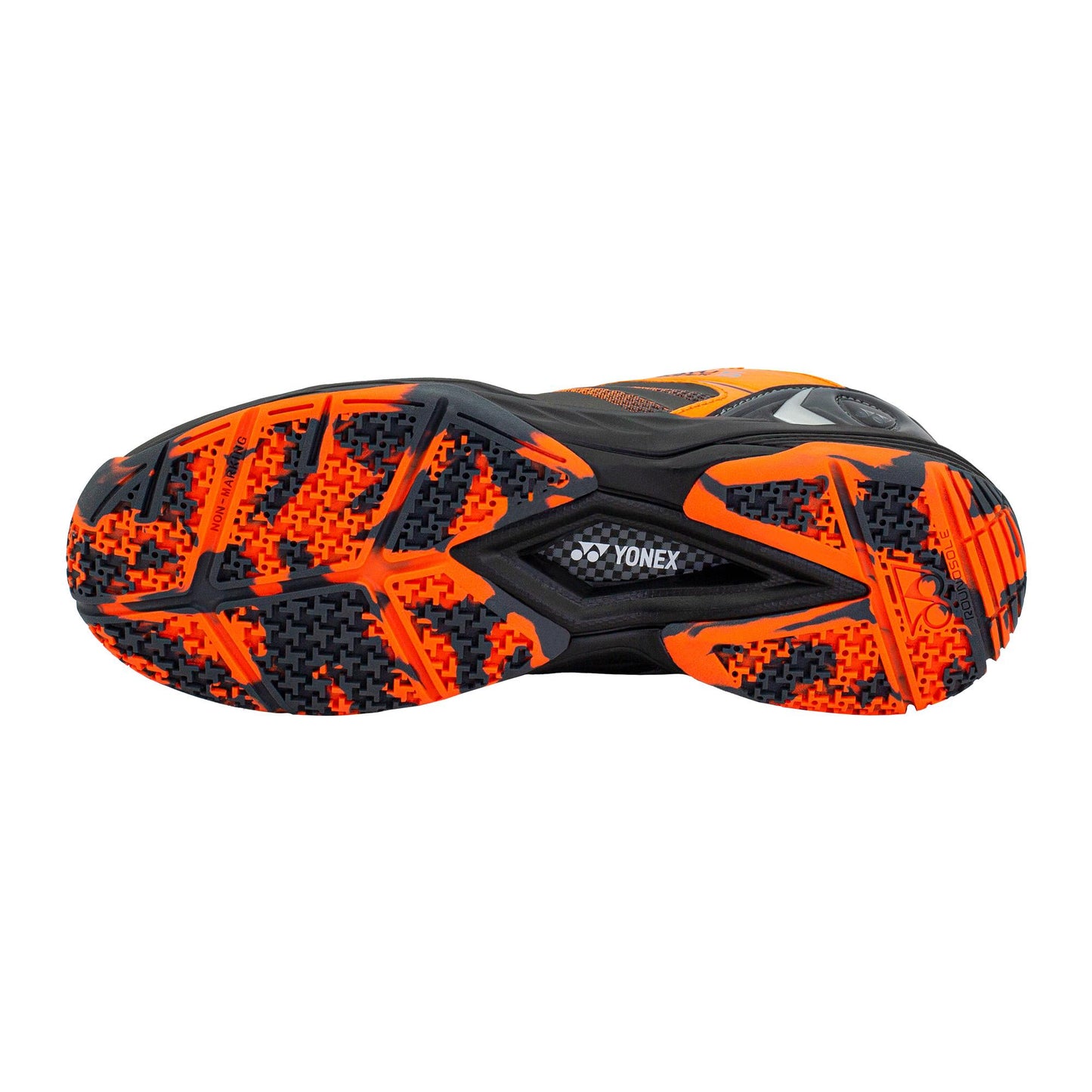 YONEX MENS BADMINTON SHOES # AKAYU SUPER 5 BLACK/ NEON LIME