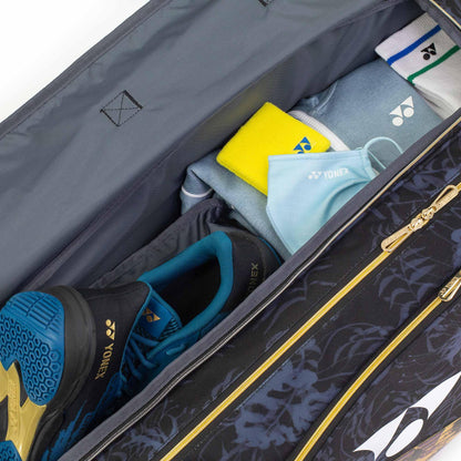 YY OSAKA PRO RACQUET BAG 9PC # BAGN929EX GOLD/PURPLE ZZZZ