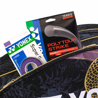 YY OSAKA PRO RACQUET BAG 6PC # BAGN926EX GOLD/PURPLE ZZZZ
