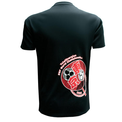 YY UNI ROUND NECK T SHIRT # YOB22100EX BLACK 2XL