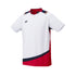 YONEX MEN'S CREW NECK SHIRT # 10489EX RUBY RED 3XL