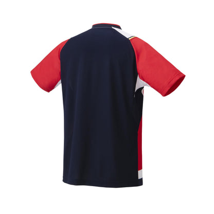 YONEX MEN'S CREW NECK SHIRT # 10489EX RUBY RED 3XL