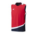 YONEX MENS'S SLEEVELESS TOP # 10490EX RUBY RED 3XL
