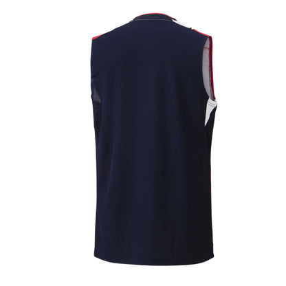 YONEX MENS'S SLEEVELESS TOP # 10490EX RUBY RED 3XL