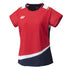 YONEX WOMEN'S CREW NECK SHIRT # 20685EX RUBY RED L