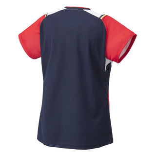 YONEX WOMEN'S CREW NECK SHIRT # 20685EX RUBY RED L