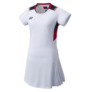 YONEX WOMEN'S DRESS(WITH INNER SHORTS) # 20686EX RUBY RED L