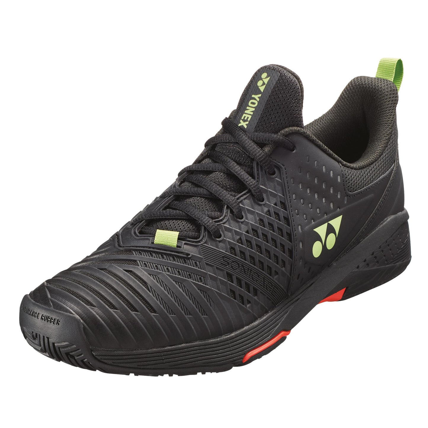 YY TENNIS SHOES # SHTS3MACEX BLACK/LIME 22Z5