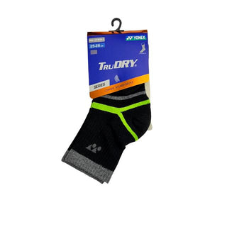 YONEX UNISEX SOCKS # SSSD-120108CM-S BLACK 3/4 REGULAR