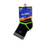 YONEX UNISEX SOCKS # SSSD-120108CM-S BLACK 3/4 REGULAR