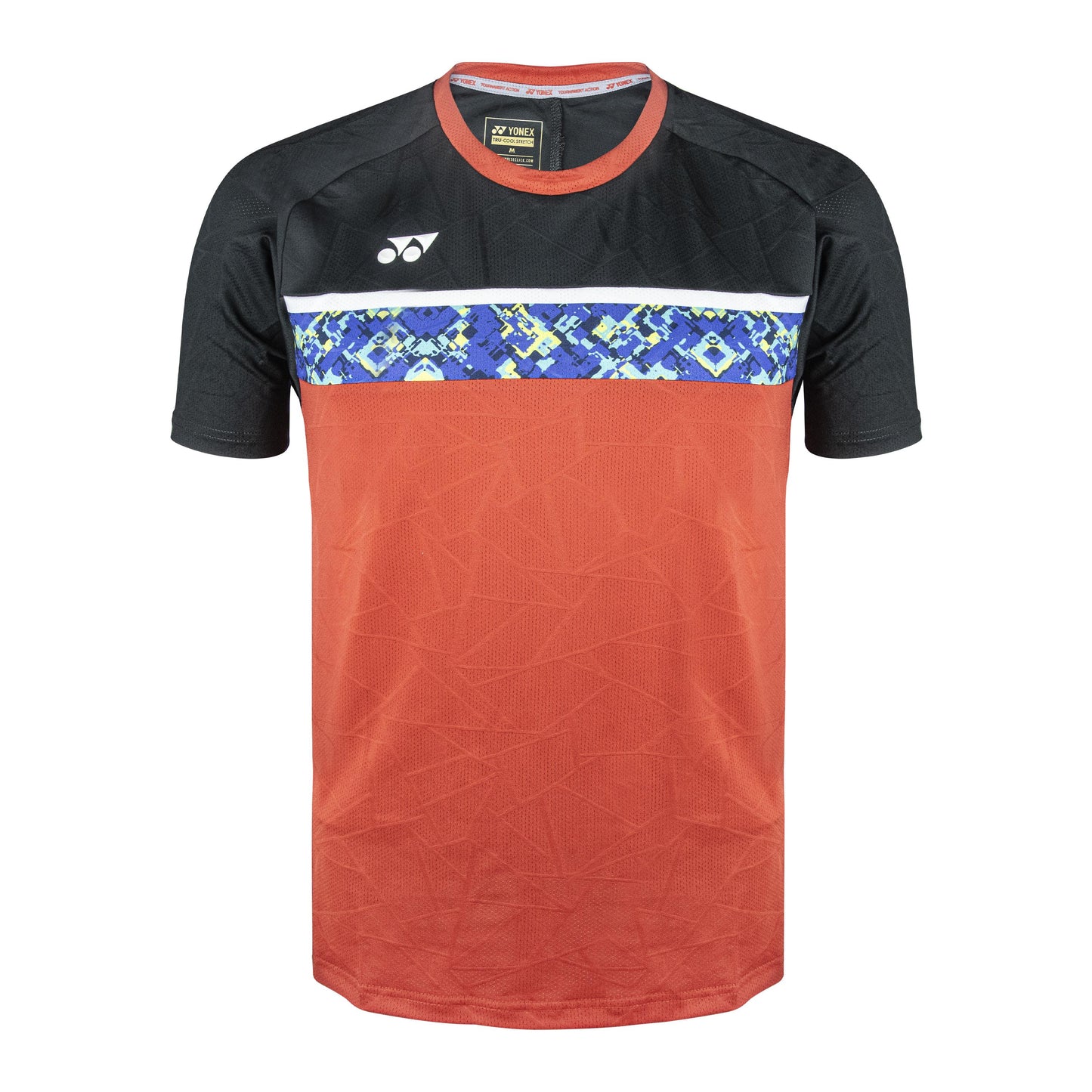 YY MENS RN  SHIRT # RM-S092-2319-AW22-S ACID LIME/ JET BLACK