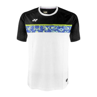 YY MENS RN  SHIRT # RM-S092-2319-AW22-S ACID LIME/ JET BLACK