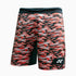 YY MENS SHORTS # SM-S092-2325-AW22-S HOT CORAL/JET BLACK 2XL