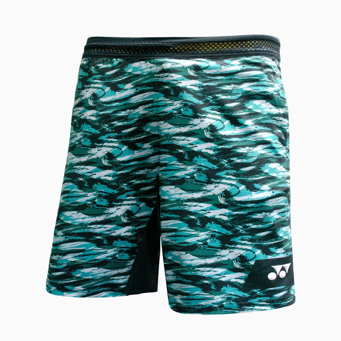 YY MENS SHORTS # SM-S092-2325-AW22-S HOT CORAL/JET BLACK 2XL