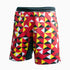 YY MENS SHORTS # SM-S092-2323-AW22-S HIGH RISK RED / JET BLA