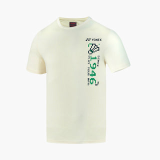 YONEX MENS ROUND NECK T-SHIRT  #  RM-S092-3035-EASY5-S AFTER