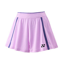 YONEX WOMENS SHORTS(WITH INNER SHORTS) # 25100YX CLEAR RED 2