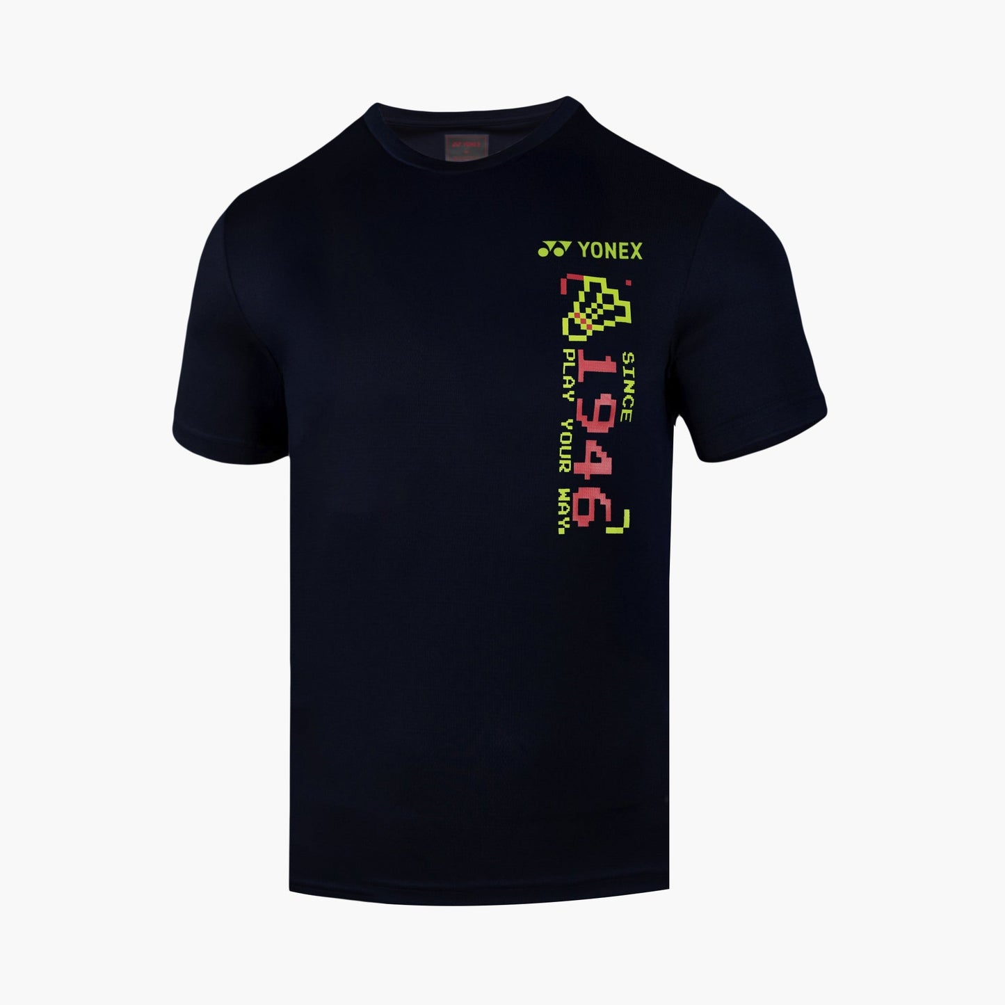 YONEX MENS ROUND NECK T-SHIRT  #  RM-S092-3035-EASY5-S AFTER