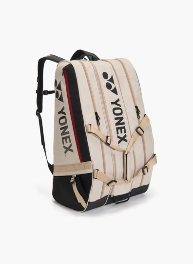 YONEX GEARLOGIC RACQUET BAG BT12# BA726212EX BEIGE