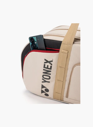 YONEX GEARLOGIC TOURNAMENT BAG  # BA72631WEX BEIGE