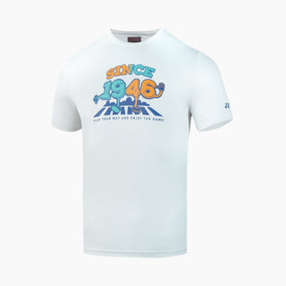 YONEX MENS ROUND NECK T-SHIRT  #  RM-S092-3033-EASY5-S GLACI
