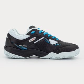 YONEX BADMINTON SHOES # HEXIS BLACK / WAVE BLUE
 23.5
