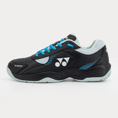 YONEX BADMINTON SHOES # HEXIS BLACK / WAVE BLUE
 23.5
